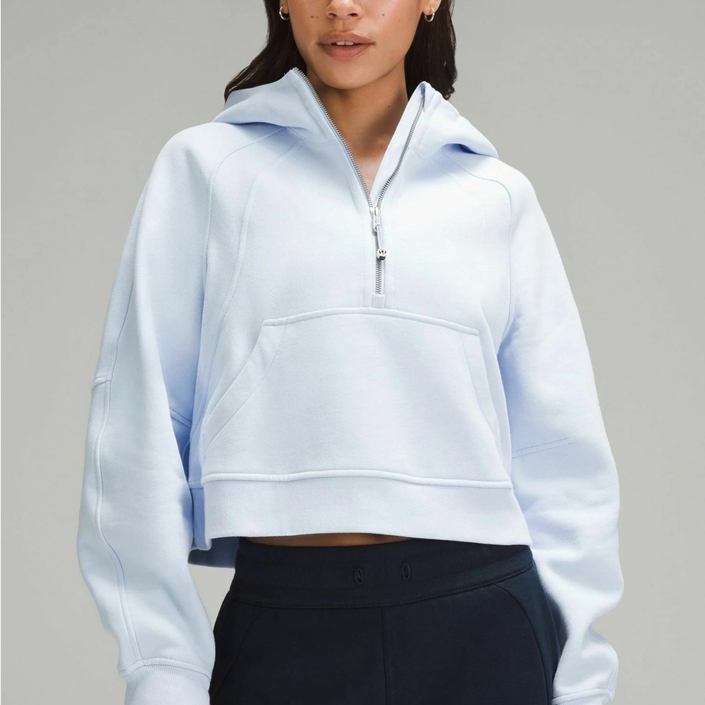 Lululemon Windmill Blue Half Zip Scuba XS/S